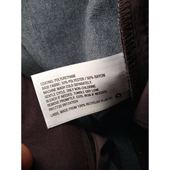 Rachel Comey x Target Women's 6 Brown Faux Leather Textured Pencil Skirt NWT - Picture 9 of 10